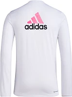 adidas Adult Inter Miami CF 2024 Local Pop White Long Sleeve Shirt