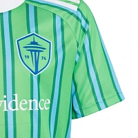 adidas Youth Seattle Sounders 2024 Green Replica Jersey