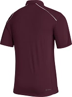 adidas Men's Mississippi State Bulldogs Maroon Aeroready Classic Polo