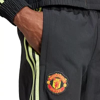 adidas Adult Manchester United 2024 Black Travel Pants