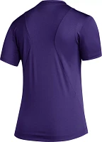 adidas Women's Washington Huskies Purple Sidelines Performance T-Shirt