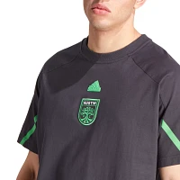 adidas Adult Austin FC 2024 Travel Black T-Shirt