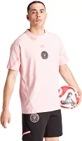 adidas Adult Inter Miami CF 2024 Travel Pink T-Shirt