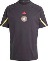 adidas Adult Atlanta United 2024 Travel Black T-Shirt