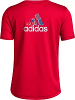 adidas Youth FC Dallas 2024 Local Pop Red T-Shirt