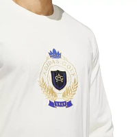 adidas Men's Go-To Crest Graphic Long Sleeve Golf T-Shirt