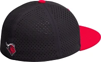 adidas Men's Rutgers Scarlet Knights Black Fitted Hat