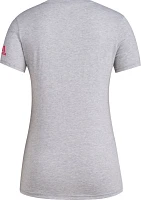 adidas Women's NC State Wolfpack Grey Rise N' Shine T-Shirt