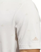 adidas Men's Go-To-Mini-Crest Print Polo