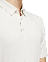 adidas Men's Go-To-Mini-Crest Print Polo