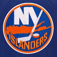 JH Design New York Islanders Blue Bomber Jacket