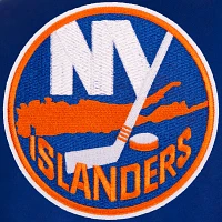 JH Design New York Islanders Blue Polyester Twill Jacket