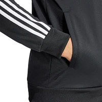 adidas Adult Germany 2024 DNA Black Long Sleeve Shirt