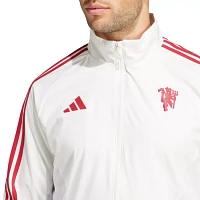 adidas Manchester United 2023 Off White Anthem Jacket