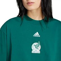 adidas Women's Mexico 2024 DNA Green T-Shirt