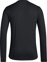 adidas Adult New York City FC 2024 Jersey Hook Black Long Sleeve Shirt