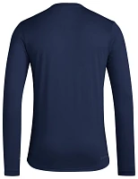 adidas Adult FC Dallas 2024 Jersey Hook Navy Long Sleeve Shirt