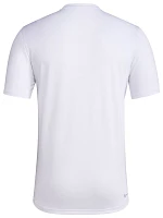 adidas Adult Los Angeles Galaxy 2024 Jersey Hook White T-Shirt