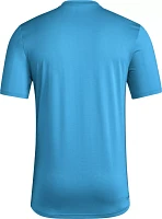 adidas Adult Minnesota United FC 2024 Jersey Hook Light Blue T-Shirt