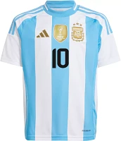 adidas Youth Argentina Lionel Messi #10 2024 Home Replica Jersey