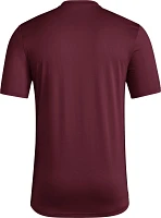 adidas Men's Mississippi State Bulldogs Maroon 90s Pack T-Shirt