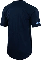 Nike Men's North Carolina Tar Heels Navy Two Button Replica Baseball Jersey