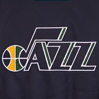 JH Design Men's Utah Jazz Navy Twill Jacket