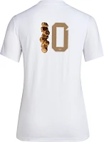 adidas Women's 2023 Ballon d'Or Messi Rings White T-Shirt