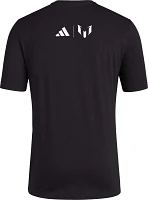 adidas Adult Miami Simply Messi Black T-Shirt