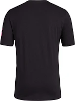 adidas Adult Miami Messi #10 Sleeve T-Shirt