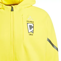 adidas Adult Columbus Crew 2024 Yellow Anthem Jacket