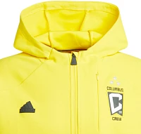 adidas Adult Columbus Crew 2024 Yellow Anthem Jacket