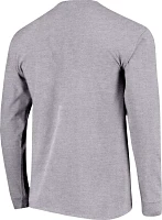 Image One Men's James Madison Dukes Grey Traditional Long Sleeve T-Shirt