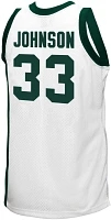 Mitchell & Ness Men's Michigan State Spartans White Magic Johnson Authentic Throwback Basketball Jersey