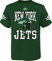 NFL Team Apparel Youth New York Jets Aaron Rodgers Green T-Shirt