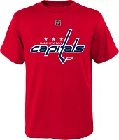 NHL Youth Washington Capitals Evgeny Kuznetsov #92 Red T-Shirt