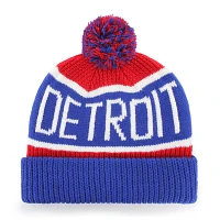 ‘47 Men's Detroit Pistons Red Knit Hat