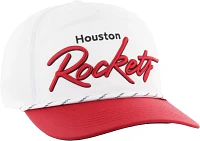 '47 Adult Houston Rockets White Chamberlin Adjustable Hitch