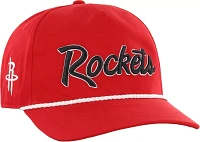 '47 Brand Adult Houston Rockets Script Adjustable Snapback Hitch Hat