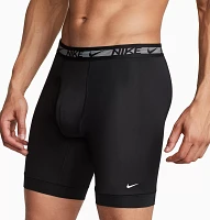 Nike Men's Dri-FIT Ultra Stretch Micro Long Boxer Briefs – 3 Pack