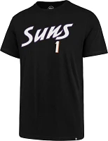 ‘47 Men's Phoenix Suns Devin Booker #1 Black Super Rival T-Shirt