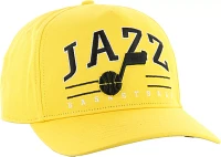 '47 Brand Adult Utah Jazz Yellow Rosco Hitch Adjustable Hat