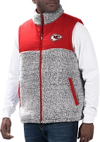 G-III Men's Kansas City Chiefs Red High Side Reversible Vest