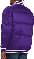 G-III Men's Minnesota Vikings Purple Puffer Snap Jacket