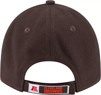 New Era Men's Cleveland Browns League 9Forty Brown Adjustable Hat