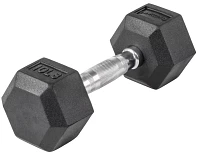 Lifeline Hex Rubber Dumbbell – Single