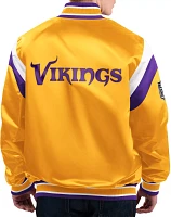 Starter Men's Minnesota Vikings Shutout Throwback Snap Yellow Jacket