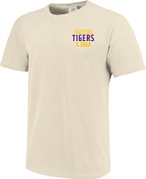 Image One Men's LSU Tigers Ivory Mascot Local T-Shirt