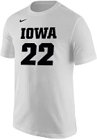 Nike Men's Iowa Hawkeyes #22 White Caitlin Clark Core Cotton T-Shirt