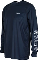 AFTCO Men's Jigfish Long Sleeve Performance Shirt